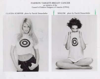 Patrick Demarchelier (1943-2022) - Iconic Models Claudia Schiffer + Shalom Portrait | Catawiki