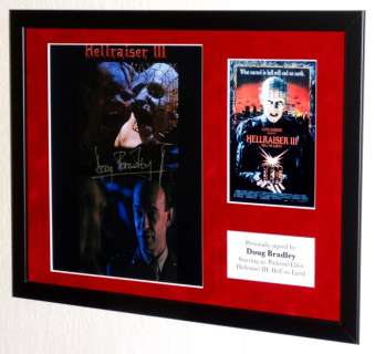 Hellraiser - Doug Bradley (Pinhead) Premium Framed, signed + Certificate of Authenticity | Catawiki