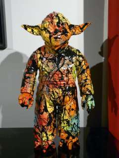Rich’ART - Que la force soit avec vous ! Maître Yoda version graffiti - XXL Size : 47 cm | Catawiki