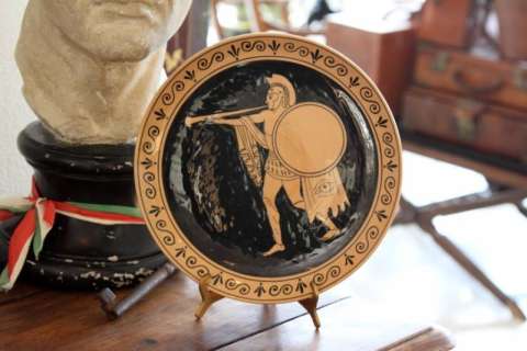 20TH CENTURY FOX PROP GRECO-ROMAN PLATE | Julien’s