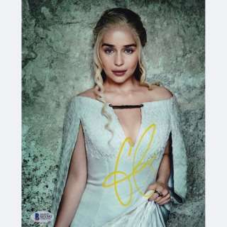 Game of Thrones - Signed by Emilia Clarke (Daenerys Targaryen) | Catawiki