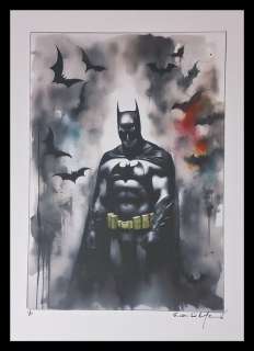 Batman - watercolor edition by Emma Wildfang - Large size | Catawiki