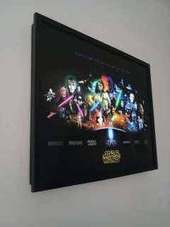 Star Wars - Lightboxes (40x50 cm) - Fanmade | Catawiki