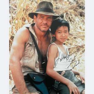 Indiana Jones and the Temple of Doom (1984) - Signed by Ke Huy Quan (Short Round) - WITH RARE CHARACTER INSCRIPTION! | Catawiki
