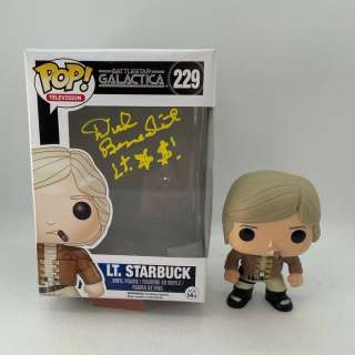 Battlestar Galactica - Signed by Dirk Benedict (Lt. Starbuck) | Catawiki