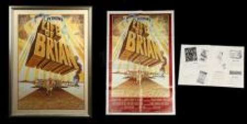 MONTY PYTHON‘S: LIFE OF BRIAN (1979) - Lot 332 - Hand-Painted US One Sheet Poster Artwork