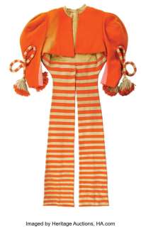 "Munchkin Fiddler" orange jacket from The Wizard of Oz. ... | Profiles in History