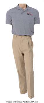 Steve Carell "Andy" Smart Tech employee costume from The 40-Year-Old Virgin....