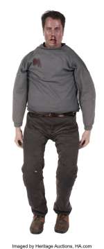 John Travolta "Vic Deakins" hero visual effects death scene dummy from Broken Arrow....