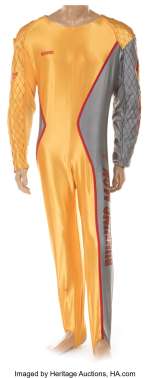 Arnold Schwarzenegger "Ben Richards" hero Runner jumpsuit from The Running Man....