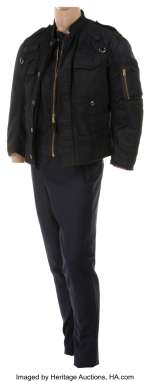 Jeremy Irons "Simon Gruber" combat jacket ensemble from Die Hard: With a Vengeance....