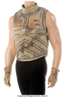 Jean-Claude Van Damme "Lux Deveraux" uniform ensemble from Universal Soldier....