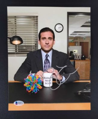 The Office - Steve Carell "Michael Scott" - Signed 8x10 Photo - Beckett COA | Catawiki