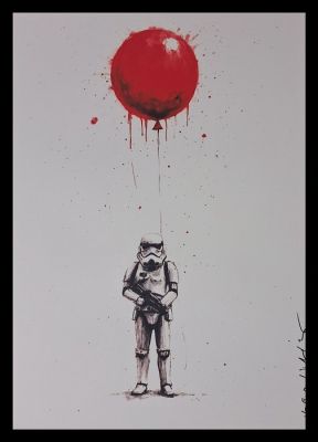 Emma Wildfang - Stormtrooper - Series " Tokyo Pop Icons inspired by Banksy" - Large size | Catawiki
