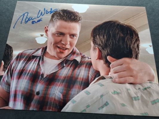 Back to the Future - Signed by Tom Wilson (Biff) - with COA | Catawiki