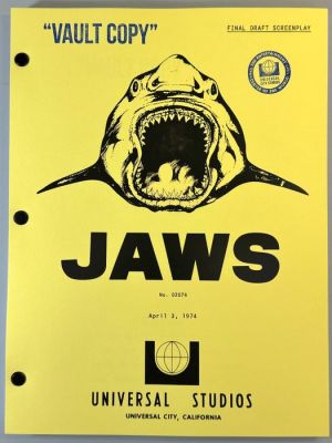 Jaws (1975) - Final Draft Screenplay - Universal Studios | Catawiki