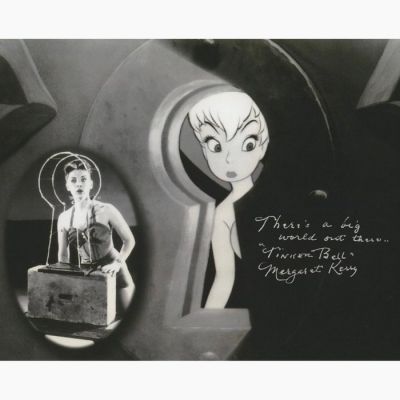 Walt Disney - Peter Pan (1953) - Signed by Margaret Kerry (The Original Inspiration and Voice of "Tinkerbell") | Catawiki