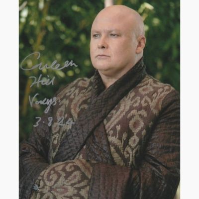 Game of Thrones - Signed by Conleth Hill (Lord Varys) | Catawiki