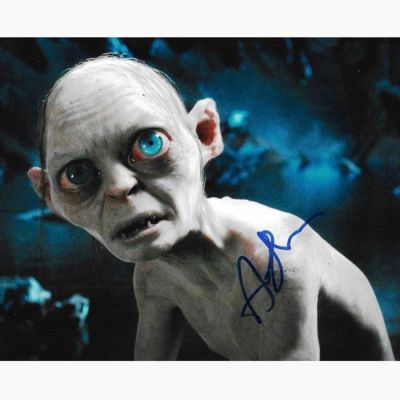 Lord of the Rings - Signed by Andy Serkis (Gollum) | Catawiki