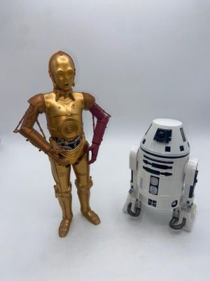 Hasbro - Figurine - Star Wars – C-3PO & R2-D2 – Grandes figurines électroniques – Lucasfilm (2) - Plastic | Catawiki