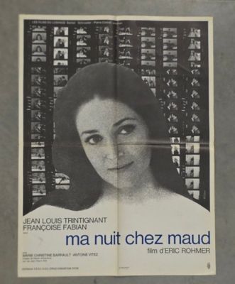 René Ferracci - Ma nuit chez maud - 80x60 cm | Catawiki