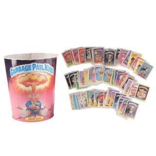 The Goldbergs - Lot 18 - Adam Goldberg‘s (as played by Sean Giambrone) Garbage Pail Kids Garbage Can with Set of Cards