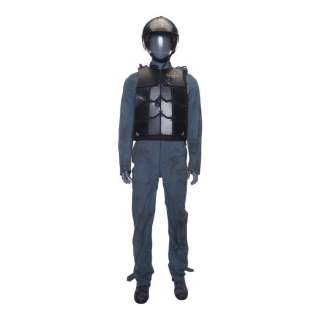 The Expanse - Lot 3 - James Holden‘s (Steven Strait) Season 1 Bloody Beratnas Gas Coveralls with Eros Station Police Armor and Helmet