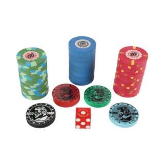 JAMES BOND: LICENCE TO KILL (1989) / JAMES BOND: THE WORLD IS NOT ENOUGH (1999) - Lot 1285 - Peter Nelson Collection: Set of Casino Chips and Die