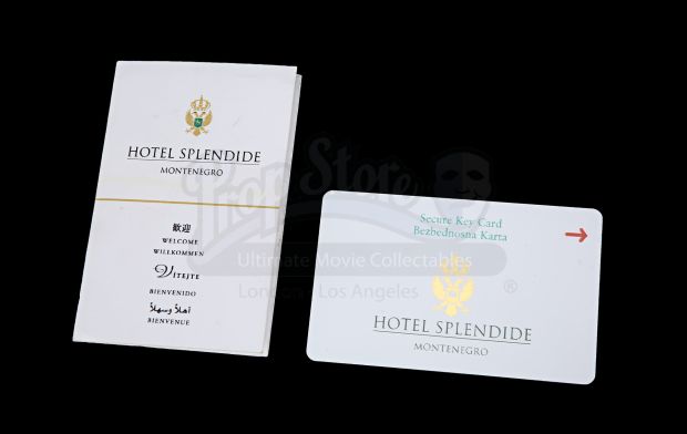 James Bond: Casino Royale | Hotel Splendide Montenegro Room Key Card | Propstore (Buy Now)