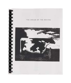 David Lynch | "The Dream of the Bovine" Unfinished Project Scripts | Julien’s