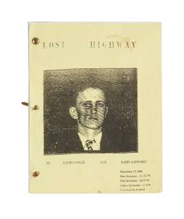 David Lynch | "Lost Highway" Script | Julien’s