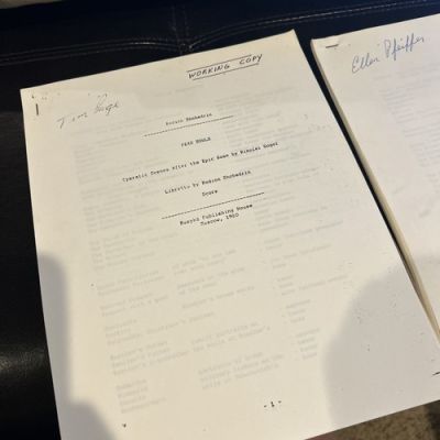 Rodion Shchedrin Dead Souls Original Moscow Opera Script 1980 Two Scripts & More | eBay US (Buy It Now)