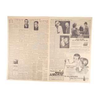 THE HUDSUCKER PROXY (1994) - Lot #201 : Manhattan Argus "Wall Street Mystery Man" Newspaper Cover