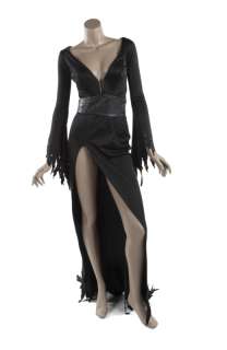 ELVIRA SCREEN-WORN ORIGINAL DRESS AND FIRST BELT FROM "ELVIRA’S MOVIE MACABRE" | Julien’s