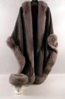 Dynasty Dominique Deveraux (Diahann Carroll) Real Cashmere & Fox Fur And Hat | Premiere Props
