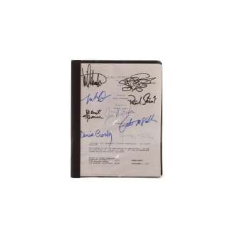 Star Trek The Next Generation (1987-1994) Cast Autograph “The Battle” Script | VIP Fan Auctions