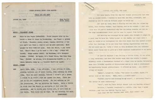 Three Stooges Night Club Sketch Script: “Drag Out the Net.”... | Potter & Potter