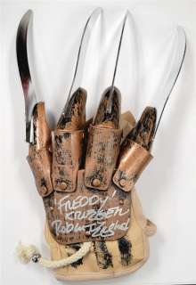 Robert Englund Autographed Freddy Krueger Glove Prop Beckett Authenticated | Mynt Auctions