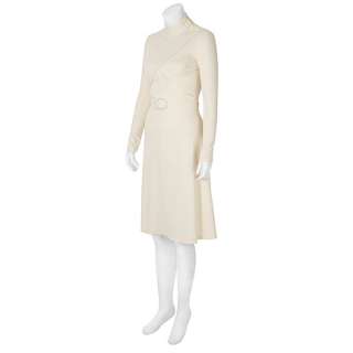 ANCHORMAN - Veronica Corningstone (Christina Applegate) White High Collar Dress
