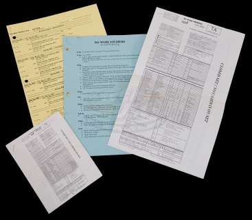 Lot 441 - We Were Soldiers - Production Paperwork