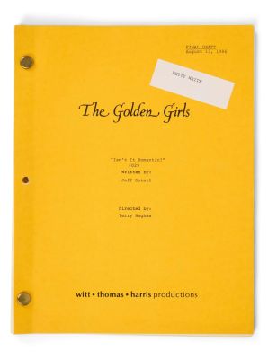 The Golden Girls | 1986 Betty White’s Signed “Isn’t It Romantic?” Script | Julien’s