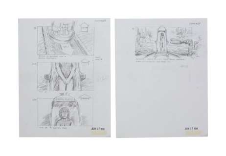 Austin Powers: International Man of Mystery | Two Scene #27 Storyboard Illustrations | Julien’s