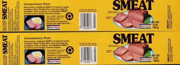 Smeat Prop labels Waterworld | Piece of the Past