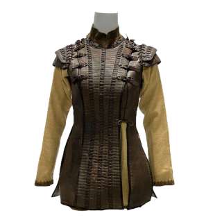 Vikings (2013-2020) Ingrid’s Torso Armor, Long Sleeve Tunic & Belt | VIP Fan Auctions