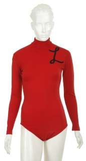 Penny Marshall "Laverne & Shirley" Screen Worn Signature "L" Red Leotard | Gotta Have Rock and Roll