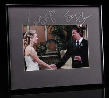 General Hospital | Framed Photo Signed By Steve Burton and Laura Wright | Propstore
