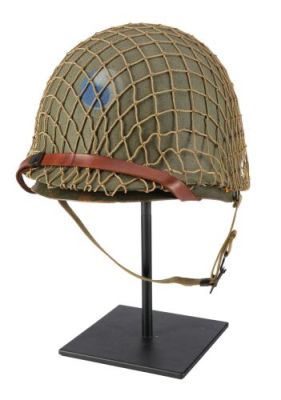 SAVING PRIVATE RYAN (1998) - Lot #328 : Corporal Timothy Upham‘s (Jeremy Davies) Helmet