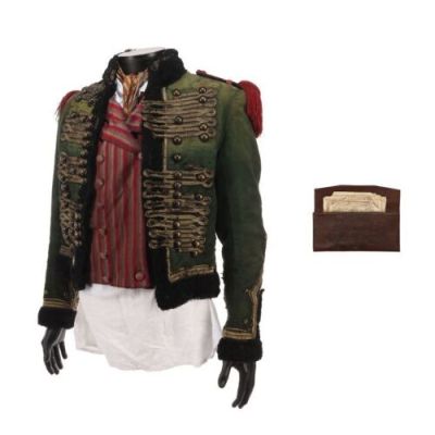 LES MISERABLES (2012) - Lot #246 : Thenardier‘s (Sacha Baron Cohen) Screen-Matched Landlord Costume and Wallet