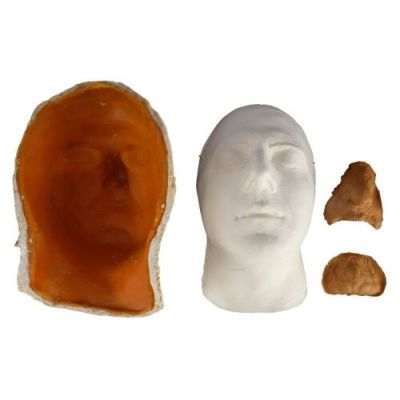 LITTLE BIG MAN (1970) - Lot #665 : Dick Smith Collection: Jack Crabb‘s (Dustin Hoffman) Pair of Makeup Appliances with Dustin Hoffman Lifecast and Mold