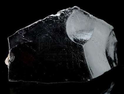 Power Rangers - Lot 300 - Jason Scott‘s Obsidian Encased Red Power Coin